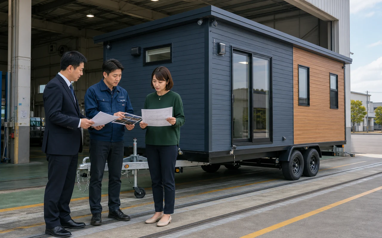 トレーラーハウスの車両・建築物該当性を一次確認する専門家